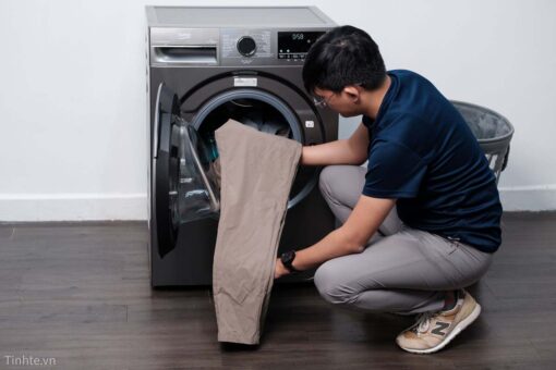 hinh anh thuc te May giat say Beko B3DFT5105472M 10.5kg 7kg 1