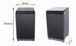 Máy giặt Aqua AQW-U100FT.BK 10kg - Ảnh 2