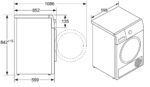Máy sấy quần áo Bosch WTR85V11BY 8Kg Serie 4 - Ảnh 2