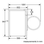 Máy sấy quần áo Bosch WTW85460BY Serie 6 8Kg - Ảnh 2