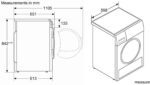 Máy sấy quần áo Siemens WT47XMS1 8kg - Ảnh 2