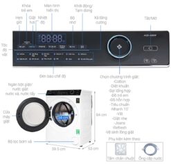 thong so ky thuat May Giat Aqua AQD A900F.W Inverter 9 Kg