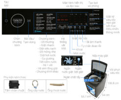 thong so ky thuat May Giat Samsung WA17CG6886BVSV Inverter 17Kg