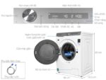 Máy giặt Samsung WW10TP44DSH/SV Inverter 10kg - Ảnh 3