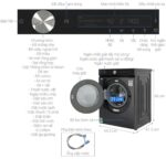 Máy giặt Samsung WW12CB944DGB/SV Inverter 12kg - Ảnh 3