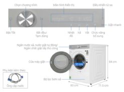 thong so ky thuat May Giat Samsung WW14BB944DGHSV Bespoke Inverter 14Kg 9