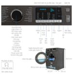 Máy giặt Samsung WW95TA046AX/SV Inverter 9,5kg - Ảnh 3