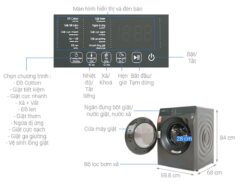thong so ky thuat May Giat Sharp ES FK1252SV G 12.5Kg Inverter