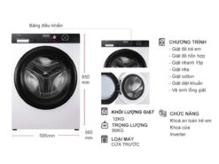 thong so ky thuat May giat Aqua AW12 BP4959U1KW Inverter 12 kg