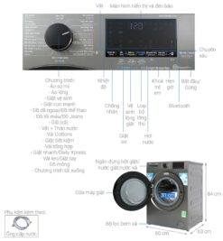 thong so ky thuat May giat Beko WCV10648XSTM 10 Kg Long Ngang Inverter