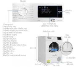 thong so ky thuat May say quan ao Bosch WTH83028SG 8Kg Series 4