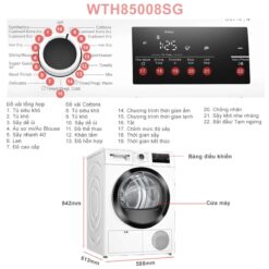 thong so ky thuat May say quan ao Bosch WTH85008SG 8Kg Series 4