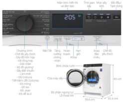 thong so ky thuat May say quan ao Electrolux EDH803J5WC 8Kg