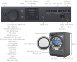 thong so ky thuat May say quan ao Electrolux EDH902R9SC 9Kg Inverter