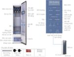 Tủ chăm sóc quần áo Samsung DF60R8600CG/SV - Ảnh 3