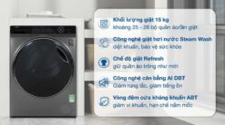 tinh nang May Giat Aqua AQD A1500H.PS Inverter 15 Kg