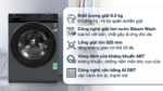 Máy giặt Aqua AQD-A952J.BK Inverter 9.5kg - Ảnh 2