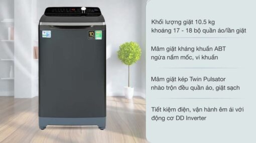 tinh nang May Giat Aqua AQW DR105FT.BK Inverter 10.5kg