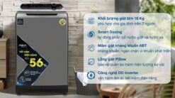 tinh nang May Giat Aqua AQW DR160UHT.PS Inverter 16Kg