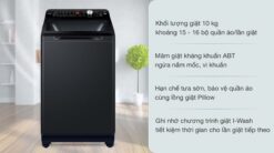 tinh nang May Giat Aqua AQW FR101GT.BK 10 Kg