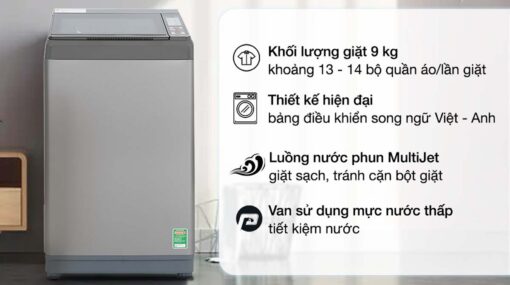 tinh nang May Giat Aqua AQW S90CT.S 9 Kg