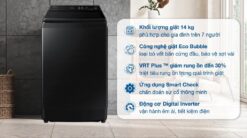 tinh nang May Giat Samsung WA14CG5745BVSV Inverter 14Kg