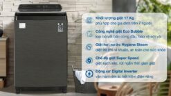 tinh nang May Giat Samsung WA17CG6886BVSV Inverter 17Kg
