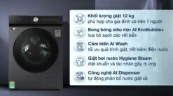 tinh nang May Giat Samsung WW12CB944DGBSV Inverter 12Kg