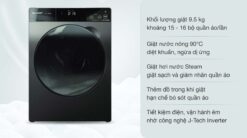 tinh nang May Giat Sharp ES FK954SV G 9.5Kg Inverter