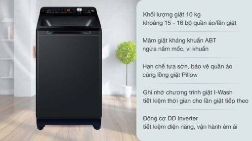 tinh nang May giat Aqua AQW DR101GT.BK Inverter 10Kg