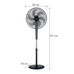 Quạt cây RAPIDO RWF-20AHD-1 đen - Ảnh 3