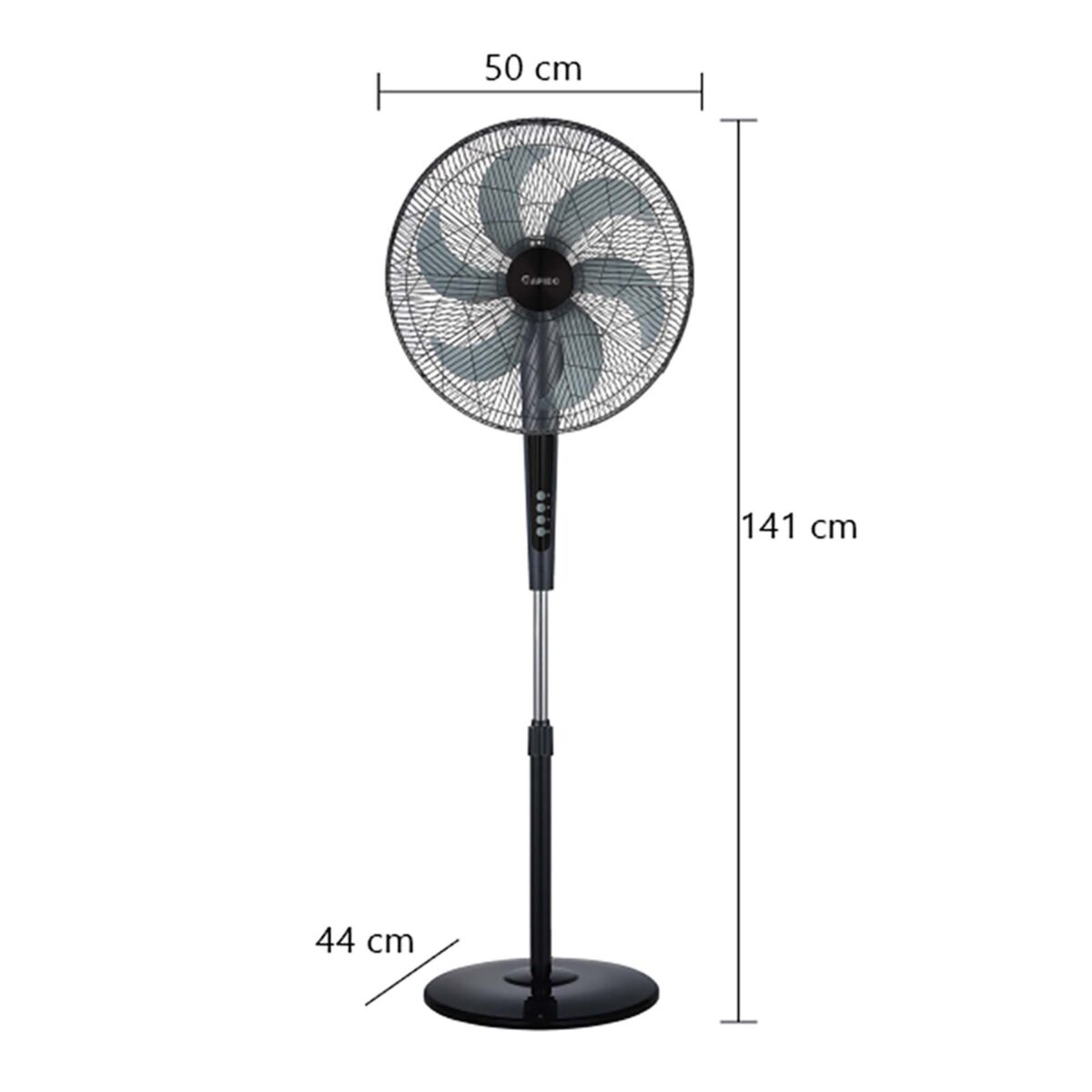 Quạt cây RAPIDO RWF-20AHM-1 đen - Ảnh 2