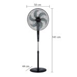 Quạt cây RAPIDO RWF-20AHM-1 đen - Ảnh 2