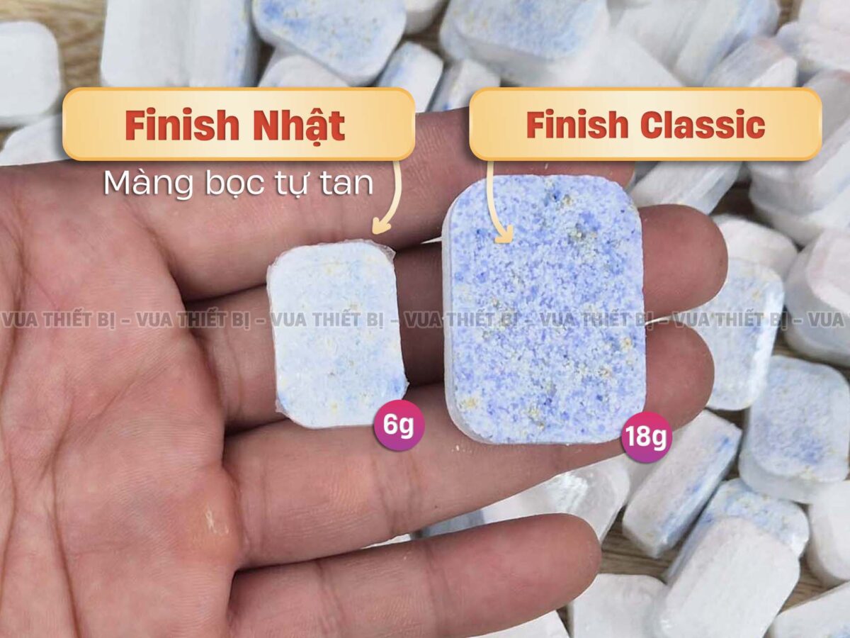 Viên rửa bát FINISH Nhật túi 150 / 100 viên - Ảnh 13