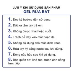 Luu y su dung Gel rua bat FINISH All in 1 chai 1000ml huong chanh