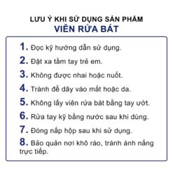 Luu y su dung Hinh anh thuc te Vien rua bat FINISH Ultimate Plus All in 1 tui 33 vien 1