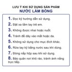 Nước làm bóng FINISH chai 800ml 400ml hương chanh - Ảnh 6