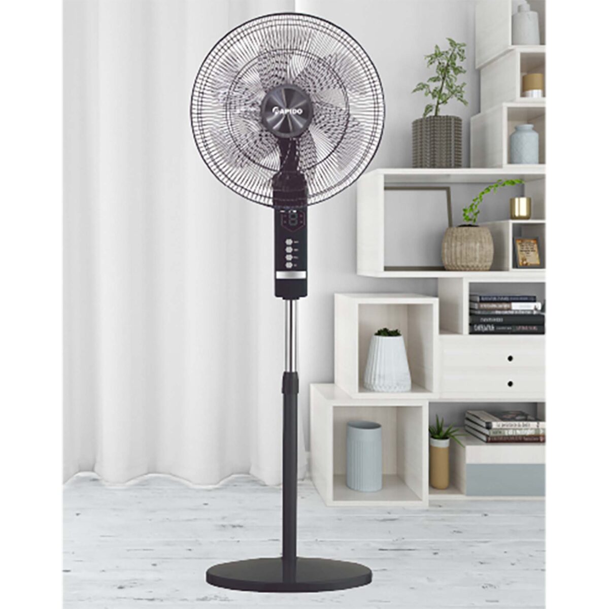 Quạt cây RAPIDO RWF-20AHD đen - Ảnh 4
