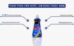 Nước làm bóng FINISH chai 800ml 400ml hương chanh - Ảnh 4