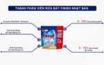 Viên rửa bát FINISH Nhật túi 150 / 100 viên - Ảnh 7