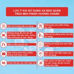 Tinh dau treo khu mui may rua bat FINISH huong chanh 3