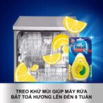 Tinh dầu treo khử mùi máy rửa bát FINISH - Ảnh 4