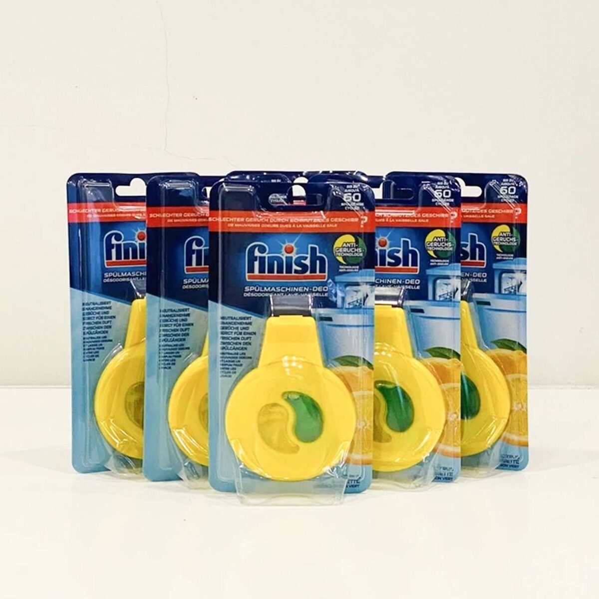 Tinh dầu treo khử mùi máy rửa bát FINISH - Ảnh 6