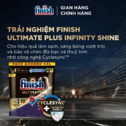 Tinh nang Vien rua bat FINISH Ultimate All in 1 tui 60 vien 1