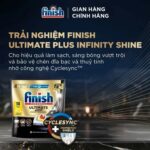 Viên rửa bát FINISH Ultimate Eco 0% All in 1 túi 100 / 45 viên - Ảnh 4