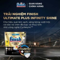 Tinh nang Vien rua bat FINISH Ultimate Plus All in 1 tui 18 vien 1 1