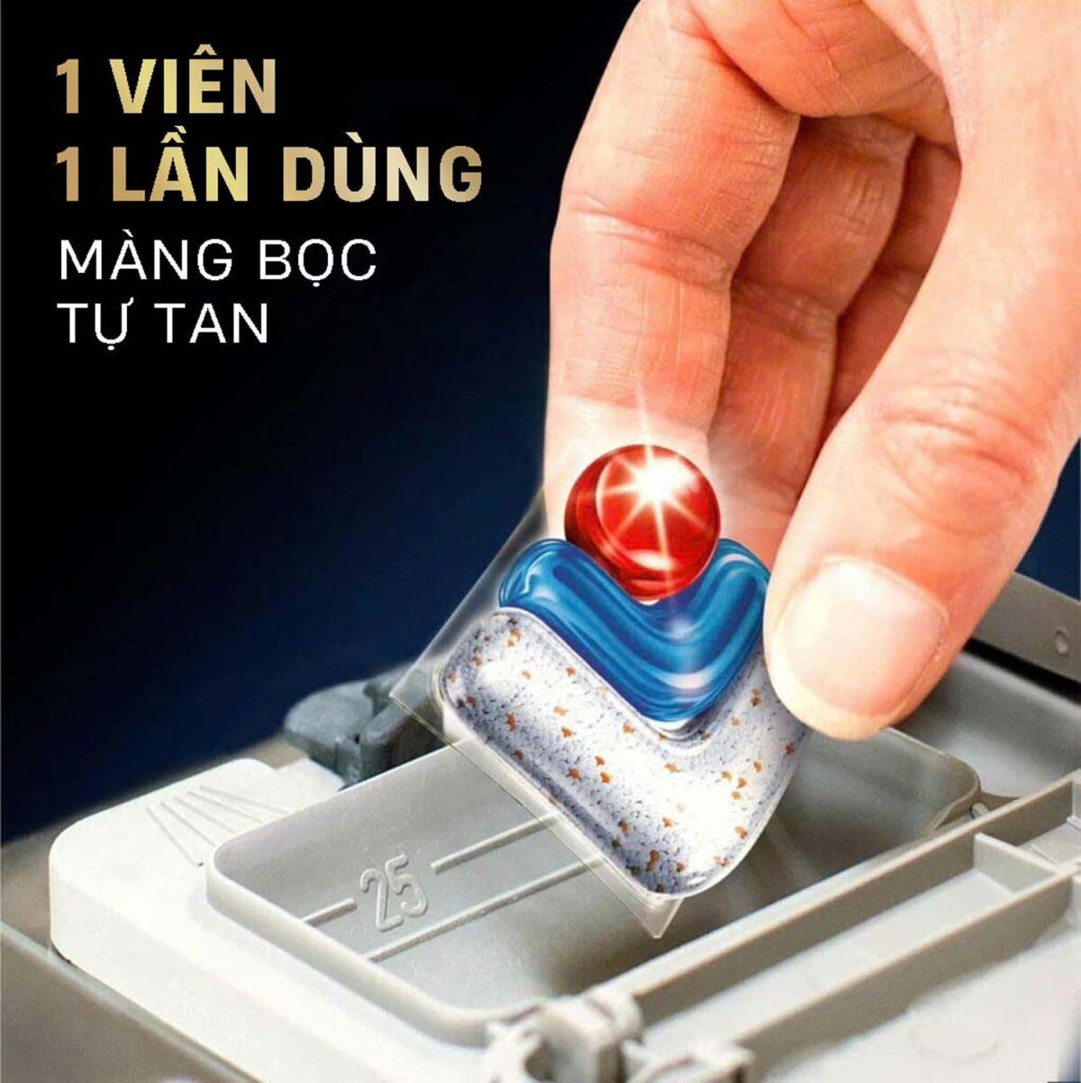 Viên rửa bát FINISH Ultimate Eco 0% All in 1 túi 100 / 45 viên - Ảnh 5