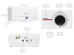 Bình nóng lạnh ARISTON SL3 R MT 30 lít ngang (SLIM3) - Ảnh 3