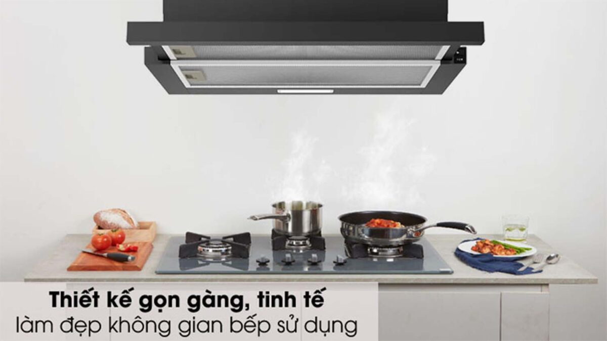 Máy hút mùi MIDEA MH60L03EM214BB-VN 60cm âm tủ - Ảnh 4