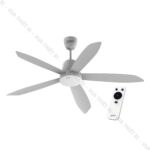 Quạt trần GCOOL COPTER 05 RL 5 cánh - Ảnh 2